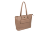 Charlie Nappy Bag/Tote - Taupe